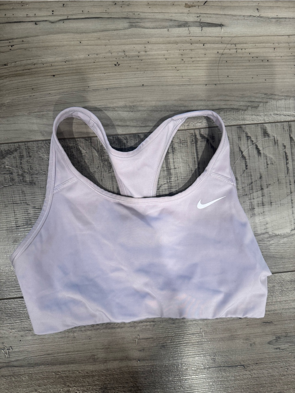 Nike Light Lavender Racerback Sports Bra